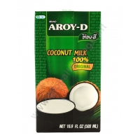 AROY-D COCONUT MILK - LATTE DI COCCO BRICK 24x500ml