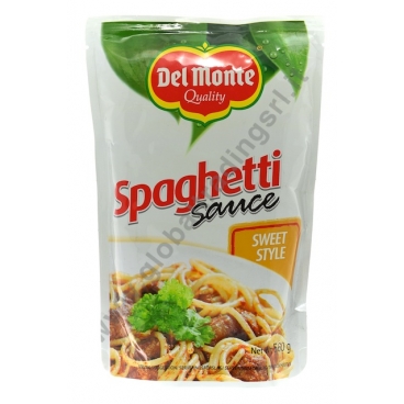 DEL MONTE SPAGHETTI SAUCE SWEET STYLE - SALSA AL POMODORO 24x560g