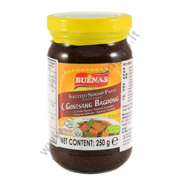 BUENAS SAUTEED SHRIMP PASTE REG (GINISANG BAGOONG) 24x25Og