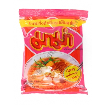 MAMA INSTANT NOODLES YENTAFO TOFU WHEAT VERMICELLI 30x60g