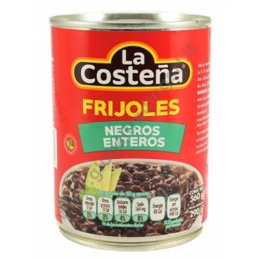 LA COSTENA FRIJOLES NEGROS - FAGIOLI NERI IN SALSA 12x560g