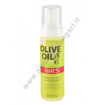 ORS ORGANIC ROOT OLIVE OIL WRAP SET MOUSSE 12x207ml