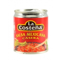 LA COSTENA SALSA MEXICANA CASERA - SALSA PICCANTE 24x220g