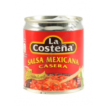 LA COSTENA SALSA MEXICANA CASERA - SALSA PICCANTE 24x220g