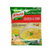 KNORR CHICKEN & CORN NOODLE SOUP - ZUPPA ISTANTANEA 60x60g