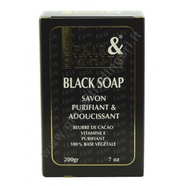 F&W BLACK EXFOLIATING SOAP 36x200g