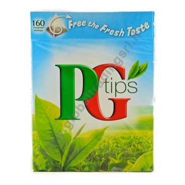 PG TIPS TE BUSTINE (160 bags) 8x500g