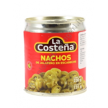 LA COSTENA JALAPENOS NACHOS - PEPERONCINI INTERI 24x220g