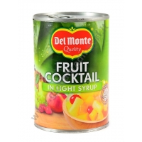 DEL MONTE FRUIT COCKTAIL - FRUTTA SCIROPPATA 12x420g