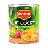 DEL MONTE FRUIT COCKTAIL - FRUTTA SCIROPPATA 6x825g