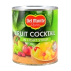 DEL MONTE FRUIT COCKTAIL - FRUTTA SCIROPPATA 6x825g