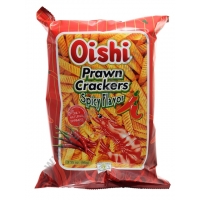 OISHI PRAWN CRACKERS HOT - SNACK SALATO 30x95g