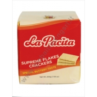 LA PACITA SUPREME FLAKES - CRACKER DI FRUMENTO 36x200g