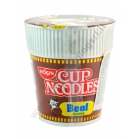 NISSIN CUP BEEF - NOODLES ISTANTANEI 36x60g