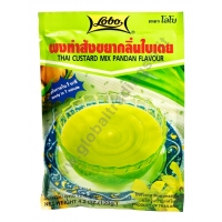 LOBO CUSTARD MIX PANDAN - PREPARATO PER CREMA 12x120g