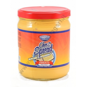 LADY'S CHOICE CHEEZ SPREAD / PIMENTO - SALSA SPALMABILE 12x454g