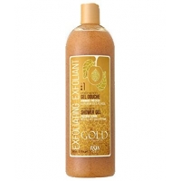 F&W GOLD EXFOLIATING SHOWER GEL SCRUB 12x940ml