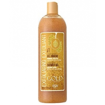 F&W GOLD EXFOLIATING SHOWER GEL SCRUB 12x940ml