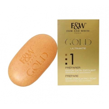 F&W GOLD EXFOLIATING SATIN SOAP 36x200g