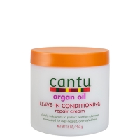 CANTU ARGAN OIL LEAVE IN CONDITIONING CREAM 12x453g