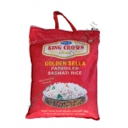 KING CROWN GOLDEN SELLA - RISO BASMATI PARBOILED 4x5kg