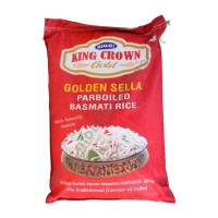 KING CROWN GOLDEN SELLA - RISO BASMATI PARBOILED 4x5kg