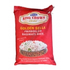 KING CROWN GOLDEN SELLA - RISO BASMATI PARBOILED 4x5kg