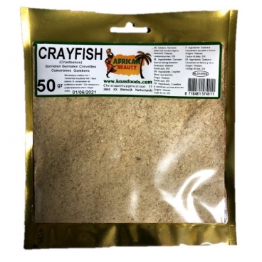 AFRICAN BEAUTY CRAYFISH POWDER - GAMBERI IN POLVERE 20x50g