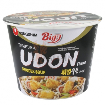 NONG SHIM BIG BOWL TEMPURA UDON - NOODLES ISTANTANEI 16x111g