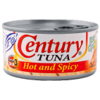 CENTURY TUNA FLAKES HOT & SPICY - TONNETTO IN SALSA 48x180g