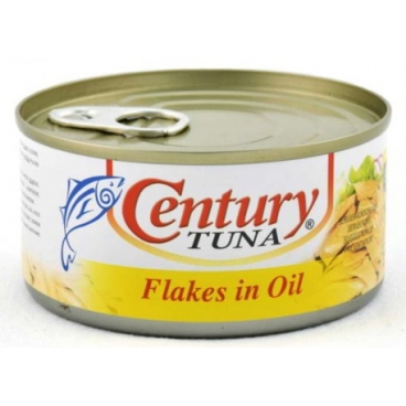 CENTURY TUNA FLAKES IN OIL - TONNETTO IN SALSA 48x180g