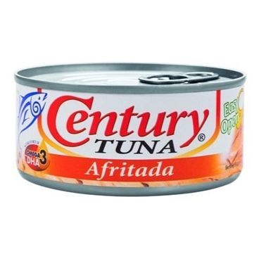 CENTURY TUNA AFRITADA - TONNETTO IN SALSA 48x180g