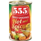 555 ALACCE IN SALSA PICCANTE 50x155g