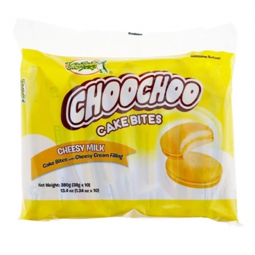 LEMON SQUARE CHOO CHOO CAKE CHEESY MILK 12x380g