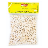 BUENAS TAPIOCA PEARL WHITE SMALL (SAGO) 20x454g