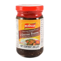 BUENAS SAUTEED SHRIMP PASTE REG (GINISANG BAGOONG) 24x340g