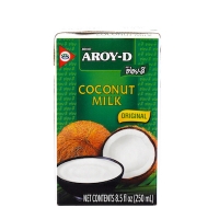 AROY-D COCONUT MILK - LATTE DI COCCO BRICK 36x250ml