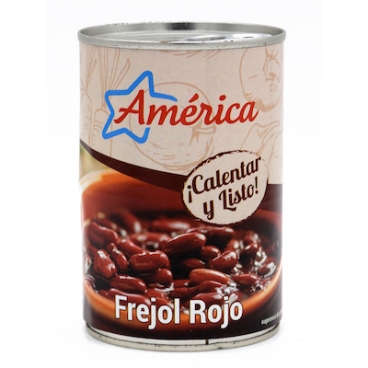 AMERICA FRIJOLES ROJOS - FAGIOLI ROSSI AL NATURALE 24x425g