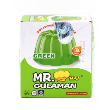 MR GULAMAN GREEN - PREPARATO PER GELATINA 10x250g