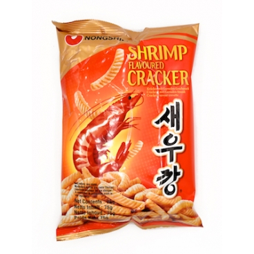 NONG SHIM SHRIMP CRACKER - SNACK GUSTO GAMBERETTI 30x75g