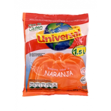 UNIVERSAL NARANJA - GELATINA ALL ARANCIA 24x250g