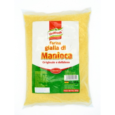 UNIFRESH GARI GIALLO - FARINA DI MANIOCA 18x900g