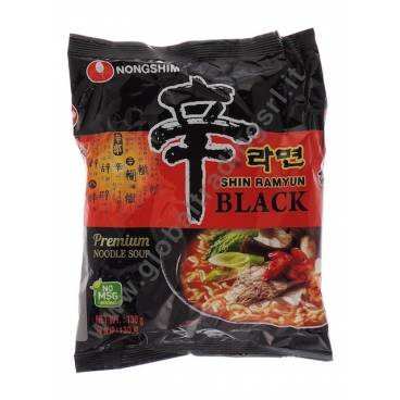 NONG SHIM BLACK SHIN RAMYUN - NOODLES ISTANTANEI 20x130g