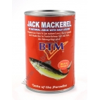 BTM JACK MACKEREL NATURAL - SUGARELLI AL NATURALE 24x425g