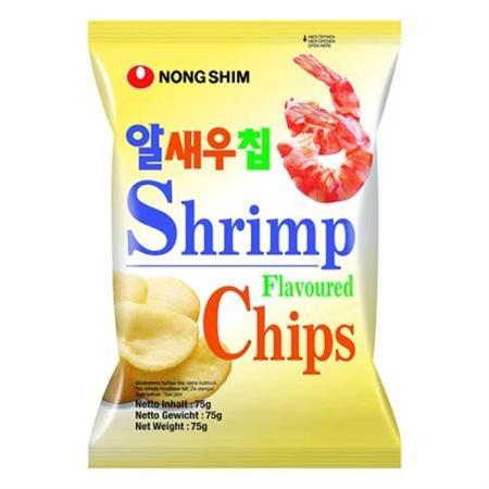NONG SHIM SHRIMP CHIPS - SNACK ALGUSTO GAMBERETTI 20x75g*