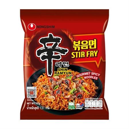 NONG SHIM SHIN RAMYUN STIR FRY - NOODLES ISTANTANTANEI 20x131g*