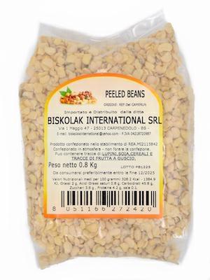 BISKOLAK PEELED SPLIT BEANS - FAGIOLI SPEZZATI 18x800g