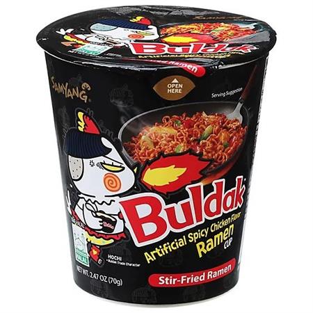 SAMYANG CUP HOT CHICKEN ORIGINAL - NOODLES ISTANTANEI 30x70g*