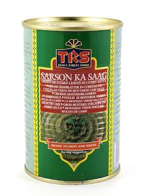 TRS SARSON KA SAAG - FOGLIE DI SENAPE AL CURRY 12x450g
