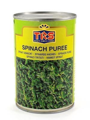 TRS CHOPPED SPINACH PUREE - SPINACI TRITATI 12x400g